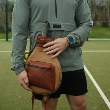 Leather Padel Bag